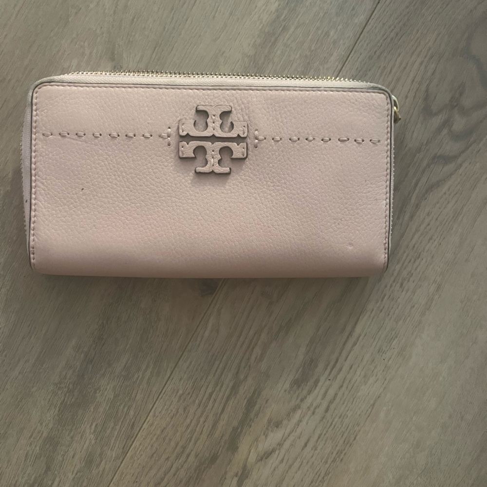 Tory Burch Blush Leather Wallet